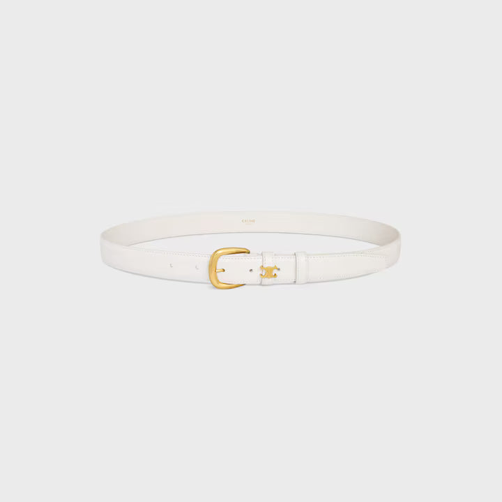 Cintura Vivienne da 25mm in pelle Taurillon Riso donna