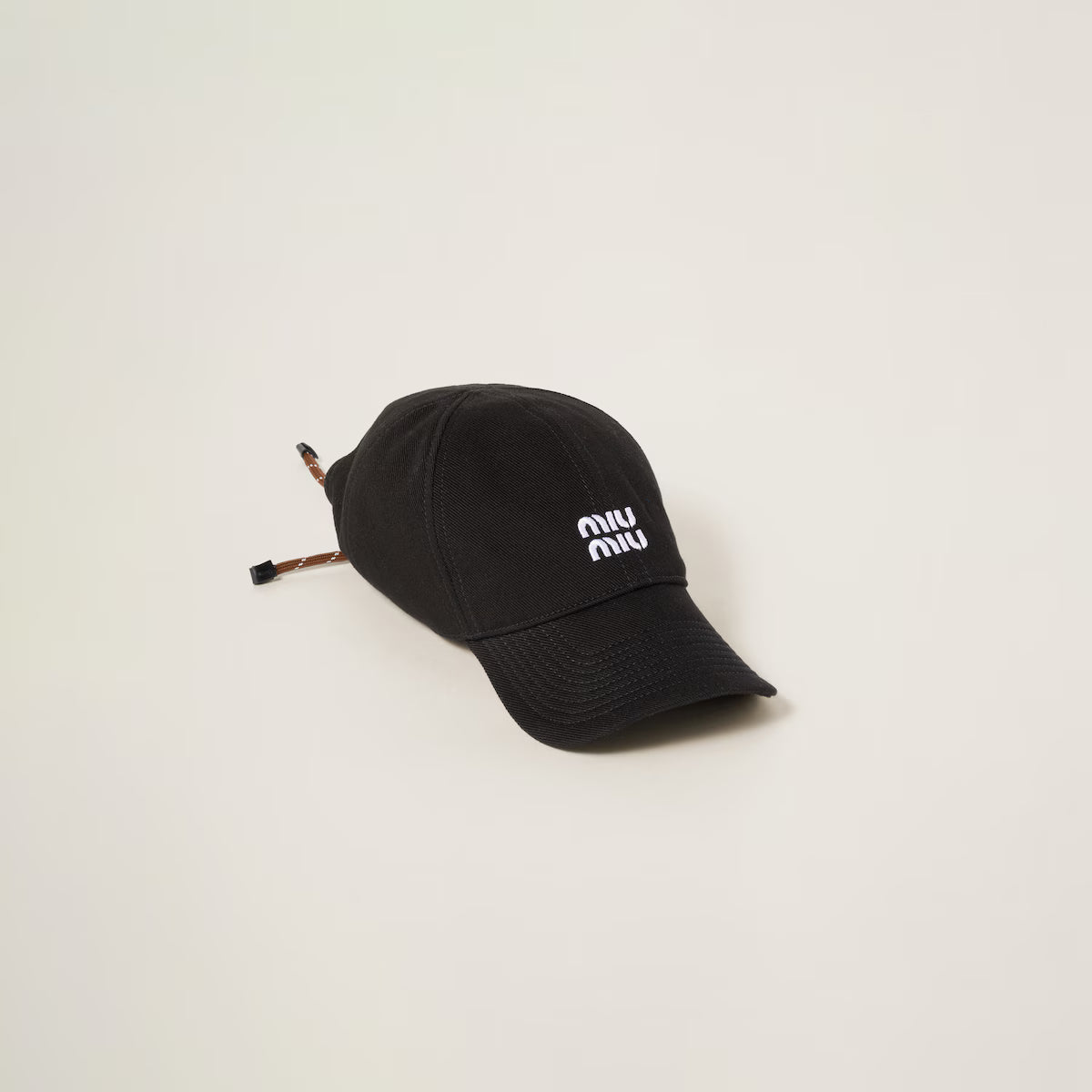 Black/Tobacco Denim Baseball Cap