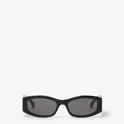 Women's Forever sunglasses in black acetate