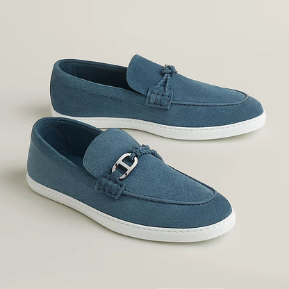 Ignacio turquoise blue loafer