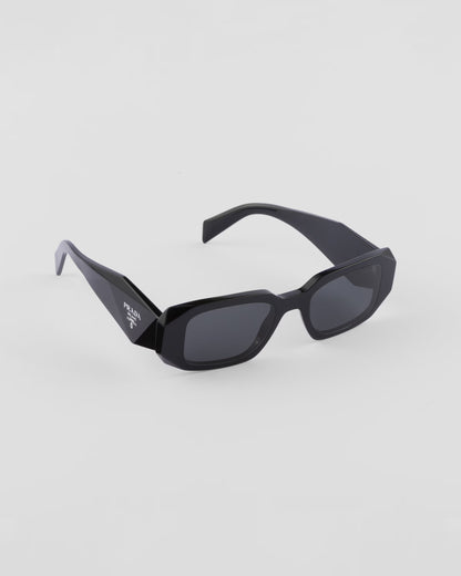 Geometric PP Symbole sunglasses in black