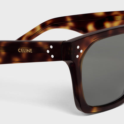Occhiali da sole Black Frame 45 in acetato caramello havana