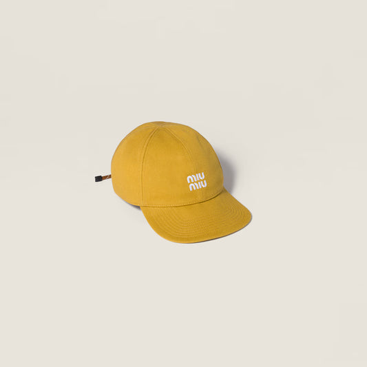 Baseballcap aus Denim Topazio/Brandy