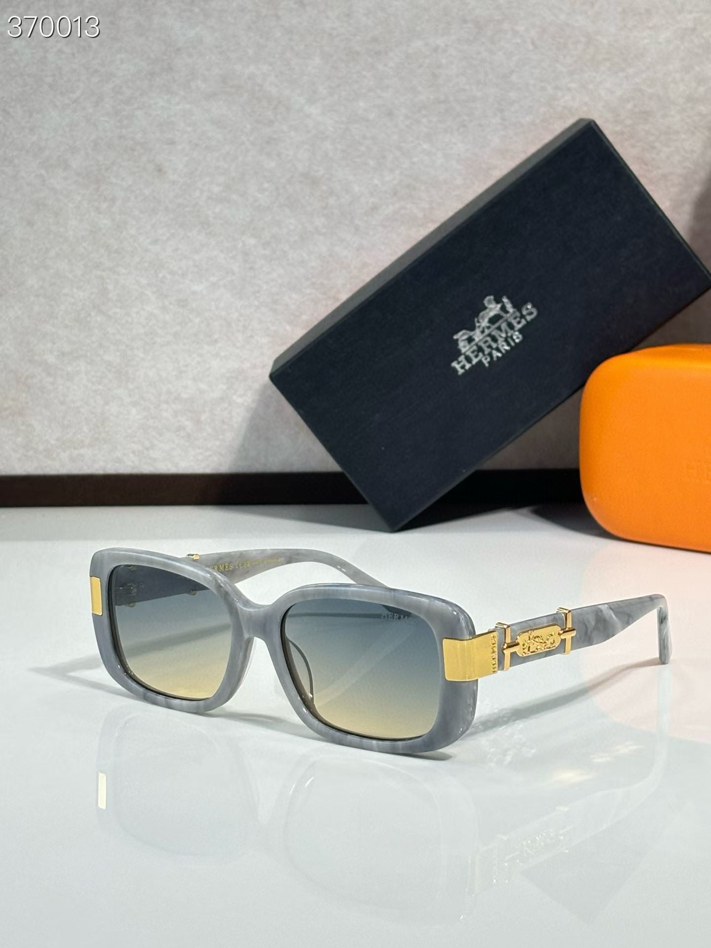 Occhiali da sole 9705 Grigio/Oro