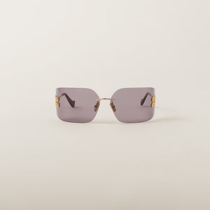 Aube Sunglasses Mauve Lenses Large Version