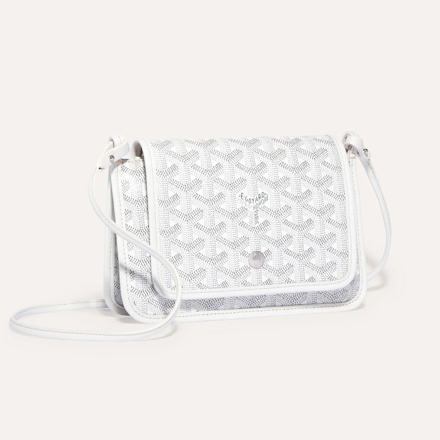 Plumet pouch-wallet White