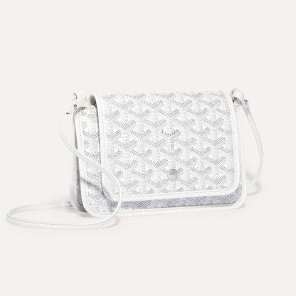 Plumet pouch-wallet White