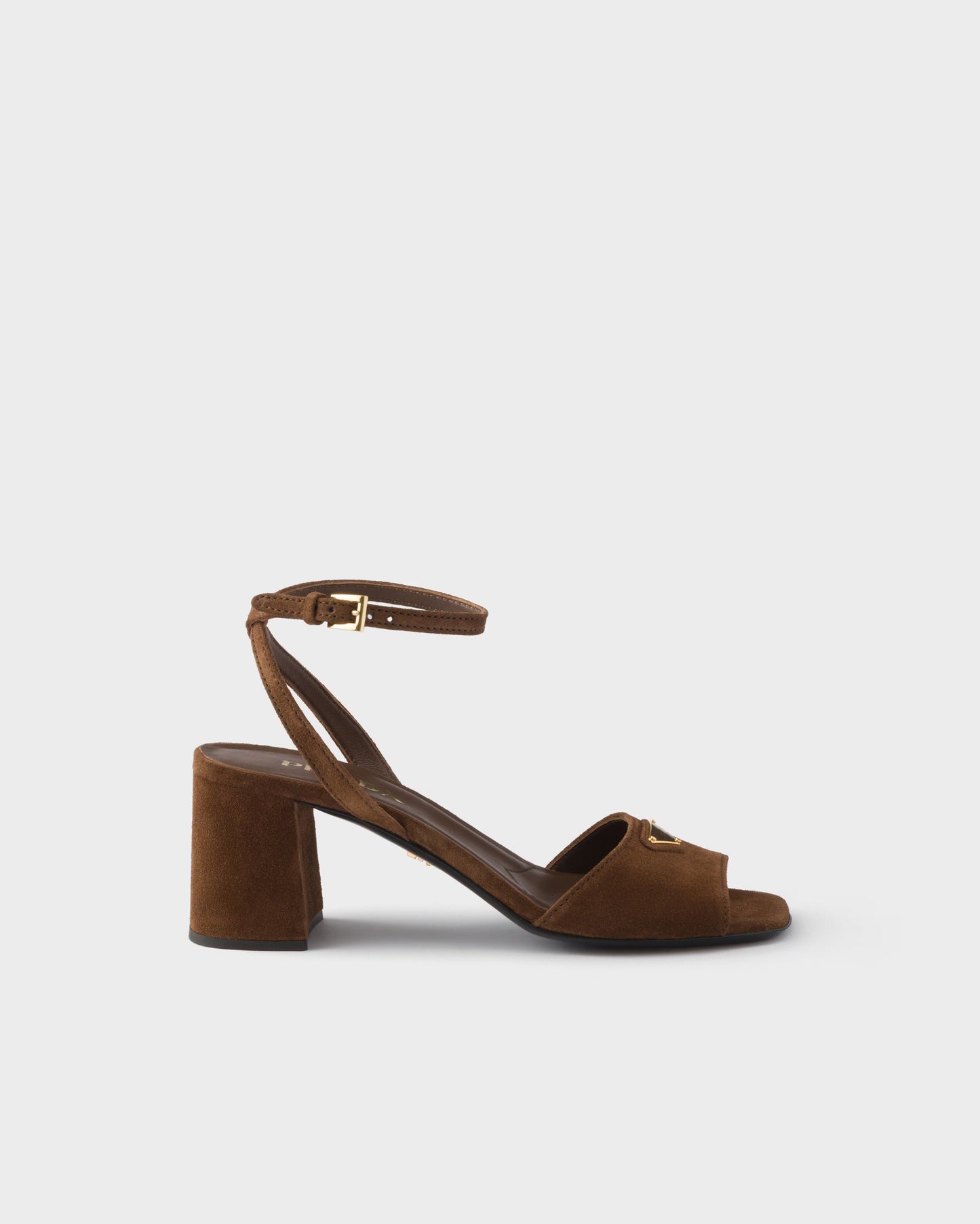 Cocoa suede sandals