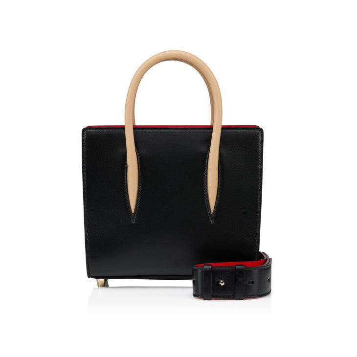 Borsa mini Top handle in nappa nera Paloma