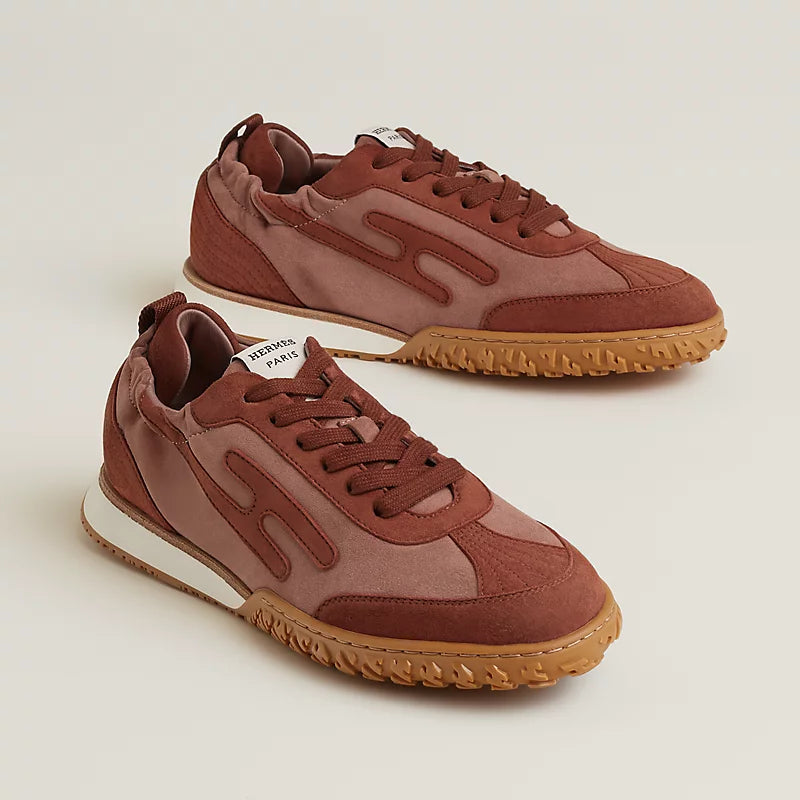 Jet antique rose / sepia red sneaker