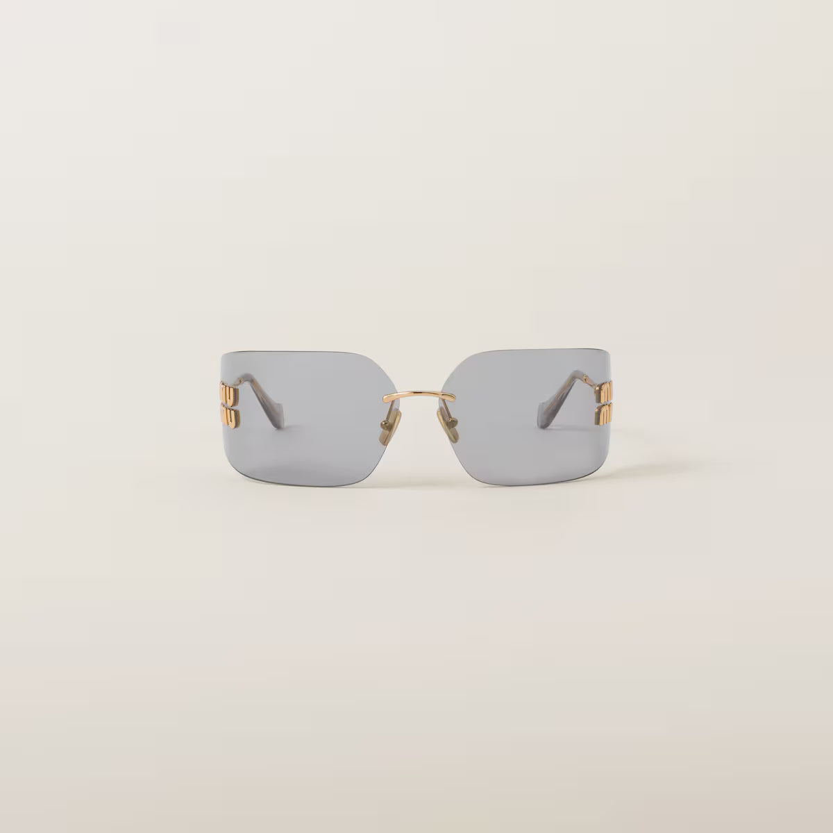 Aube Sunglasses Light Grey Lenses Large Version
