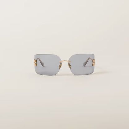 Aube Sunglasses Light Grey Lenses Large Version