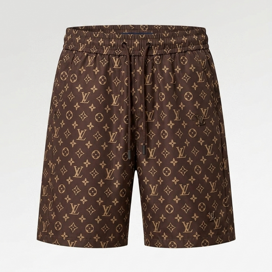 Costume da Bagno Monogram Marrone