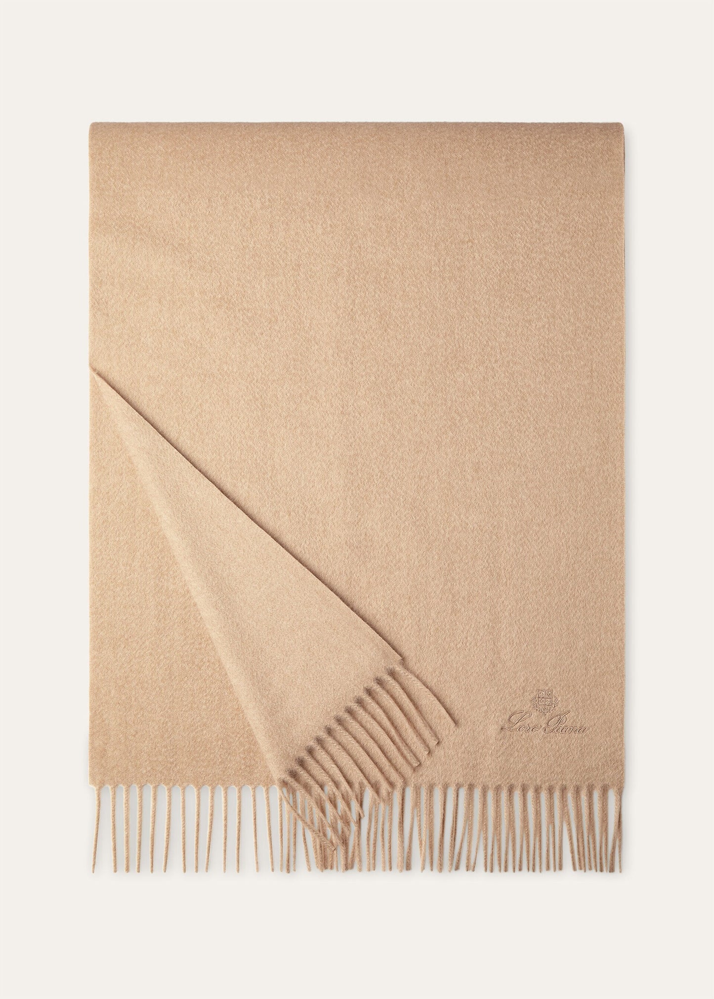 Extra Large Plain Golden Shade Melange Scarf