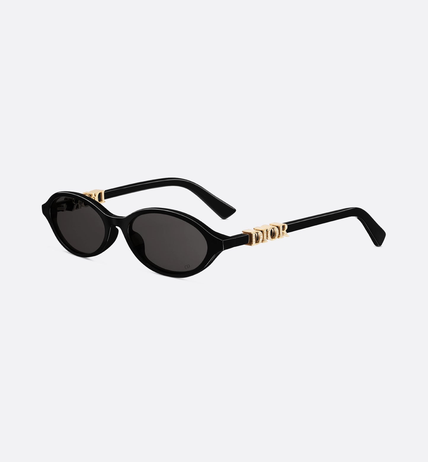 Women's oval black Treasure R1I sunglasses