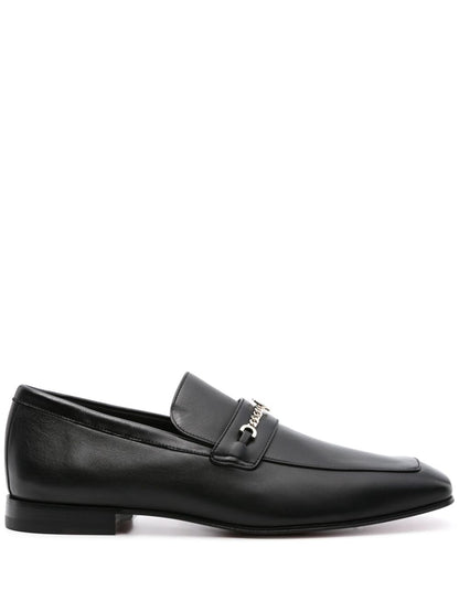 MJ Moc mocassini in pelle nero