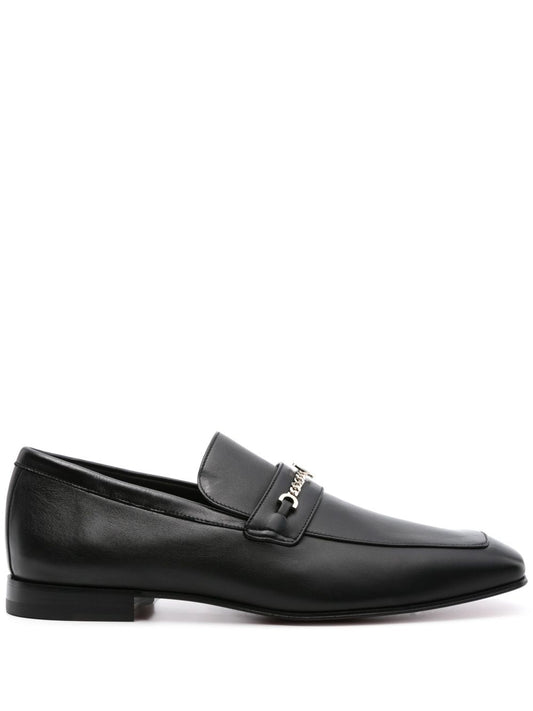MJ Moc mocassini in pelle nero
