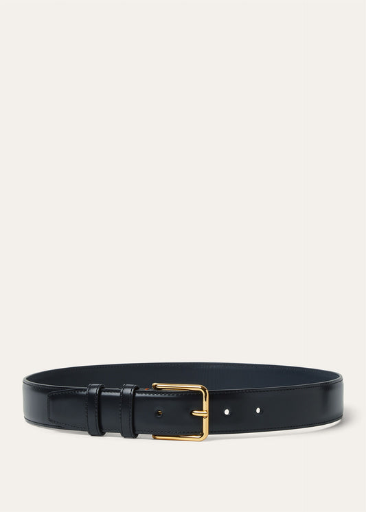 Damen-Gürtel Mayfair Marineblau/Sonnengold