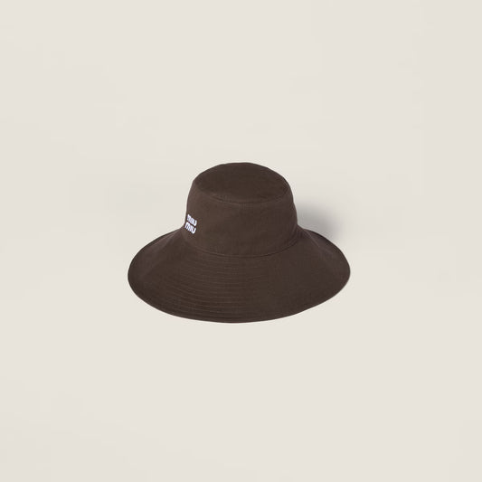 Cappello in denim Moro/Baltico