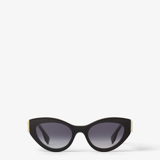 Erste schwarze Acetat-Sonnenbrille für Damen