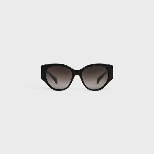 Occhiali da sole Triomphe XL 03 in acetato nero donna