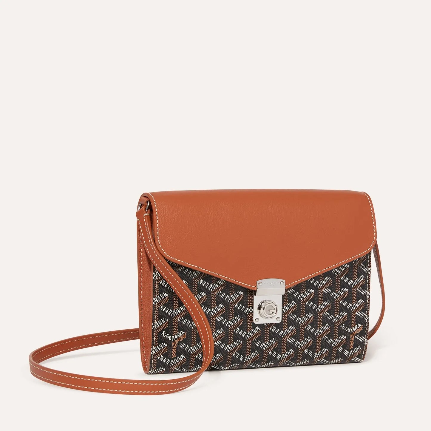 Chypre Wallet-Pouch Black & Tan
