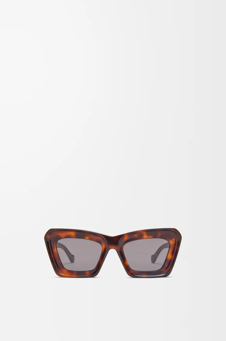 Occhiali da sole cat-eye Beveled Avana