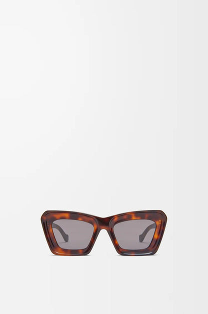 Occhiali da sole cat-eye Beveled Avana