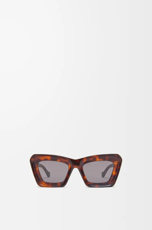 Occhiali da sole cat-eye Beveled Avana