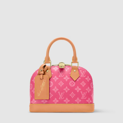 Alma BB Rose Ballerine Monogram