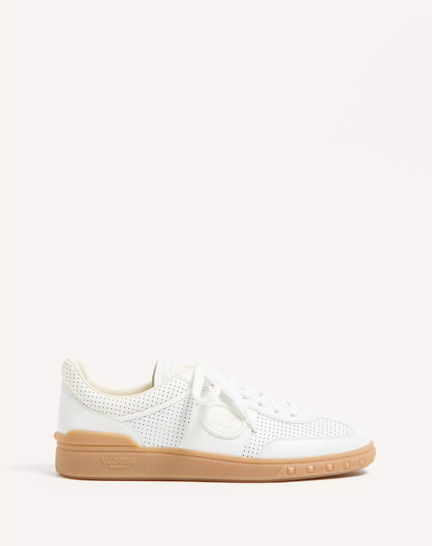 Sneaker Low Top Upvillage In Nappa Traforata Bianco