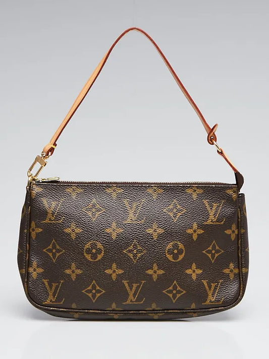 Pochette Accessori in tela Monogram