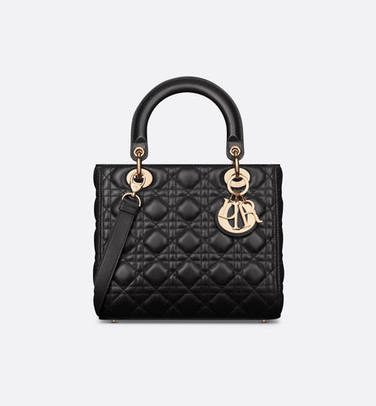 Borsa grande Lady Dior Nera