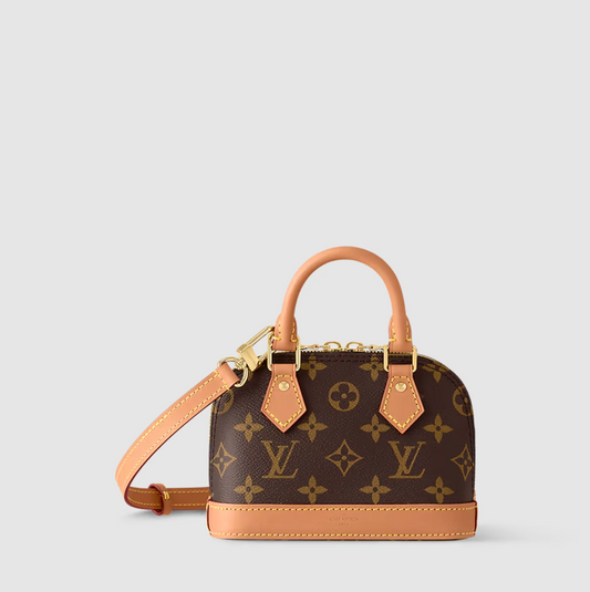 Alma Nano Monogram Canvas