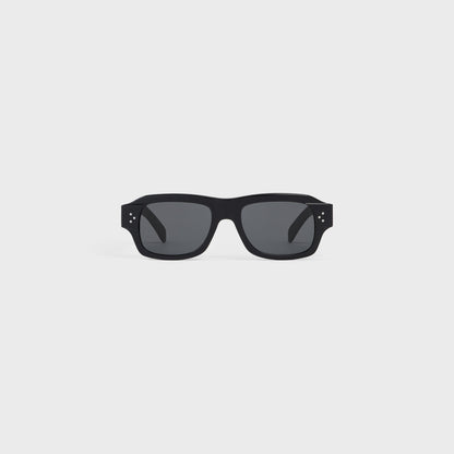 Occhiali da sole Black Frame 61 in acetato nero