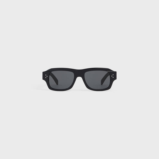 Occhiali da sole Black Frame 61 in acetato nero