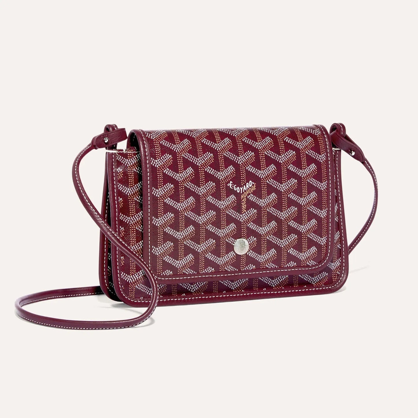Plumet pouch-wallet Bordeaux