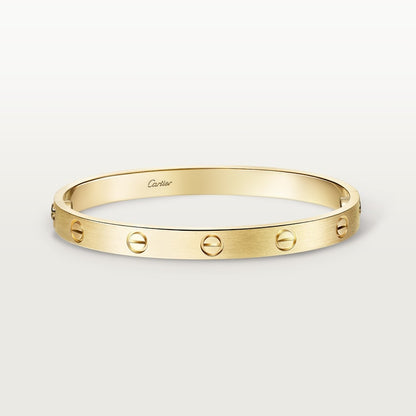 LOVE bracelet classic model in brushed gold color