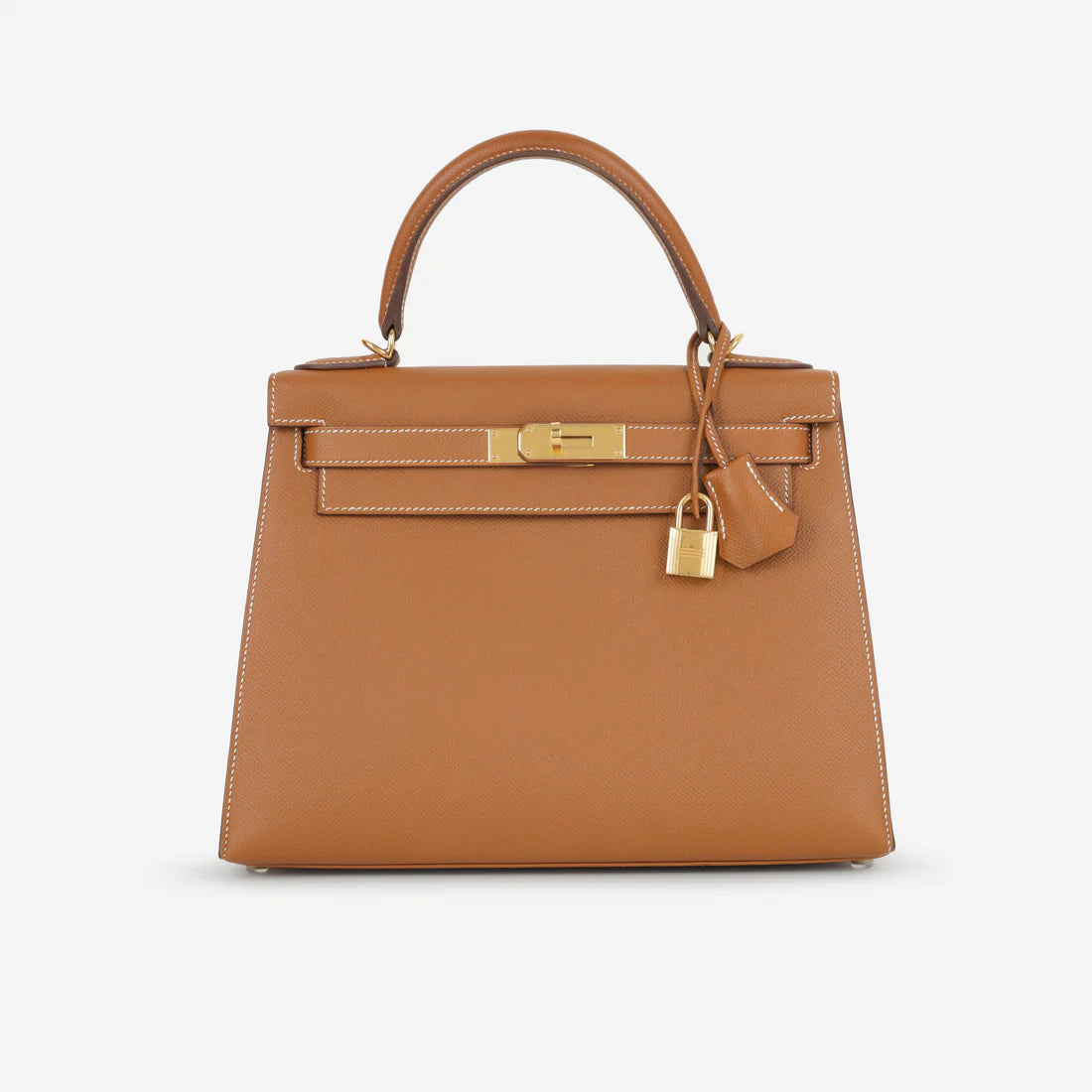 Kelly 28 Gold with gold hardware Epsom