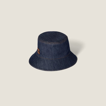 Blue/Brandy Denim Bucket Hat