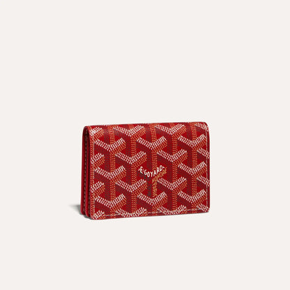 Malesherbes Card Wallet Red