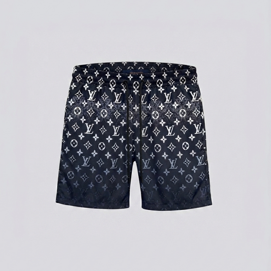 Costume da Bagno Shimmer Gradient Monogram Nero
