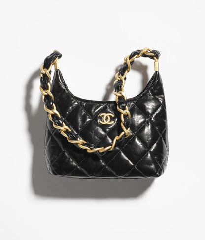 Borsa hobo piccola nero