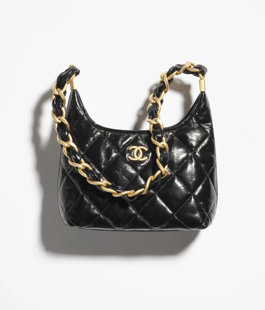 Borsa hobo piccola nero