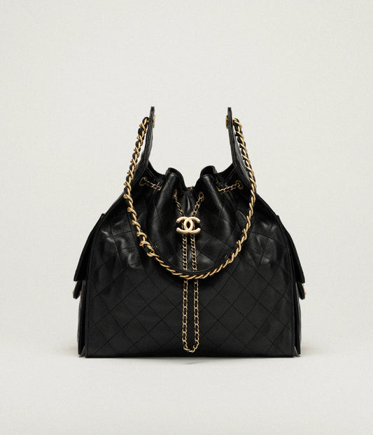 Borsa CHANEL 25 media nera