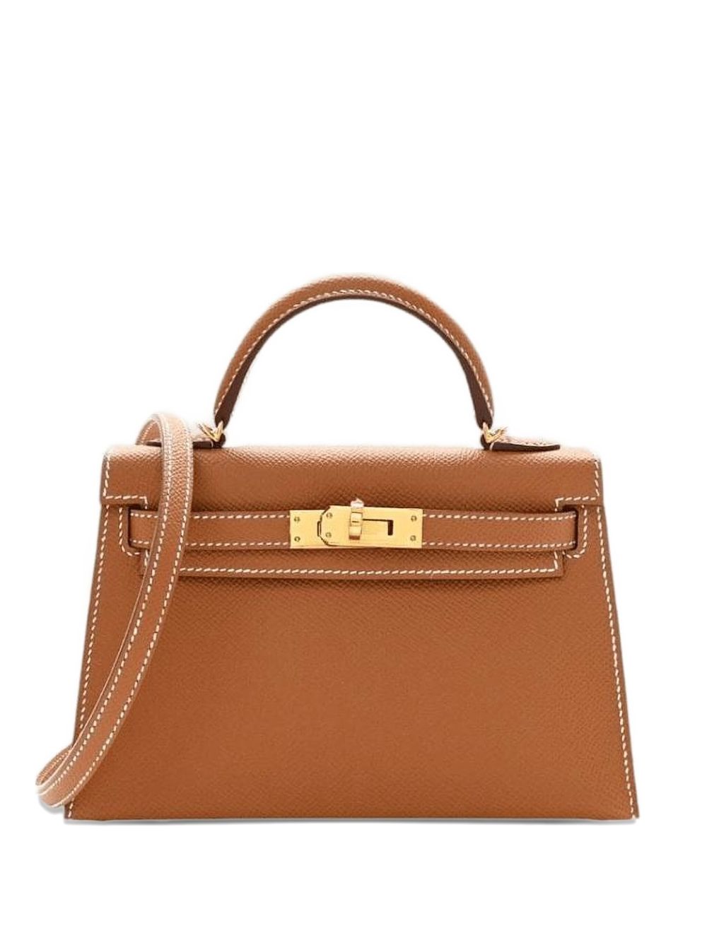 Kelly Pochette - Gold Epsom