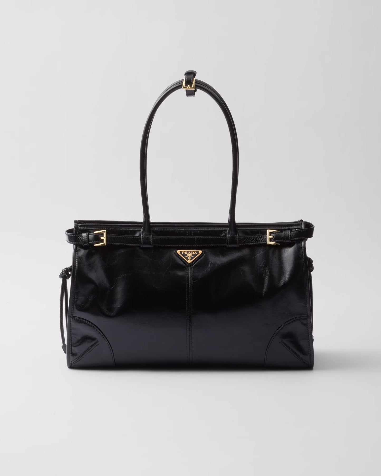Bonnie Large Handbag in Black Leather