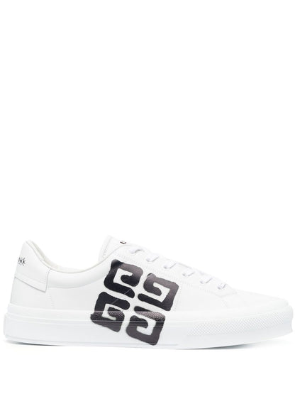 White 4G City Sport Sneakers