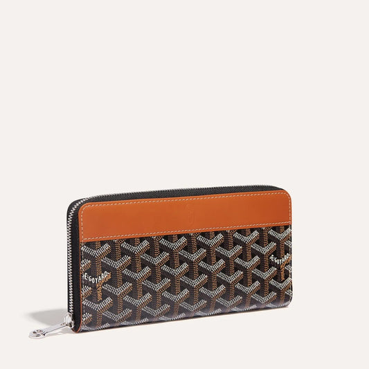 Matignon GM Wallet Black & Tan