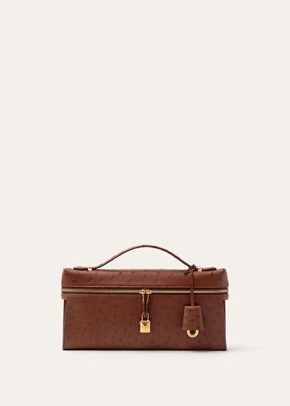 Extra Clutch L29 Burnt Tan / Sun Gold polka dots